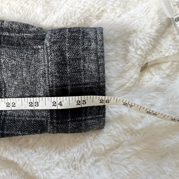 Colorado Clothing Men’s Plaid Flannel Button Up Gray- Black Shirt Sz: Large - Picture 8 of 12